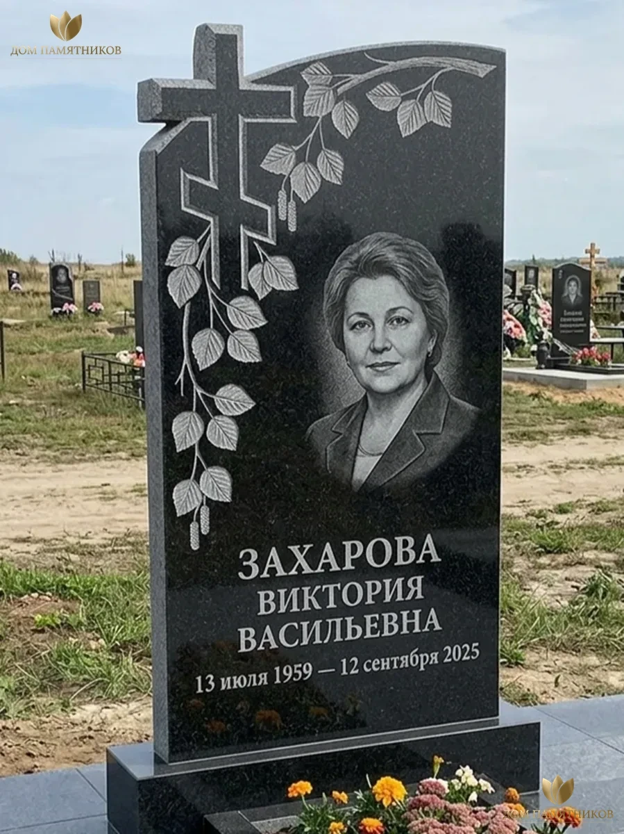 Памятник из гранита Береза 7